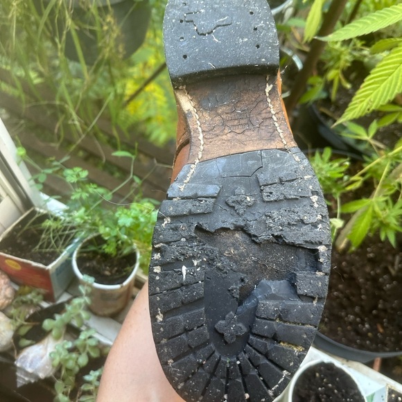 Men’s Red Wing Brown Leather Boots - Picture 8 of 12